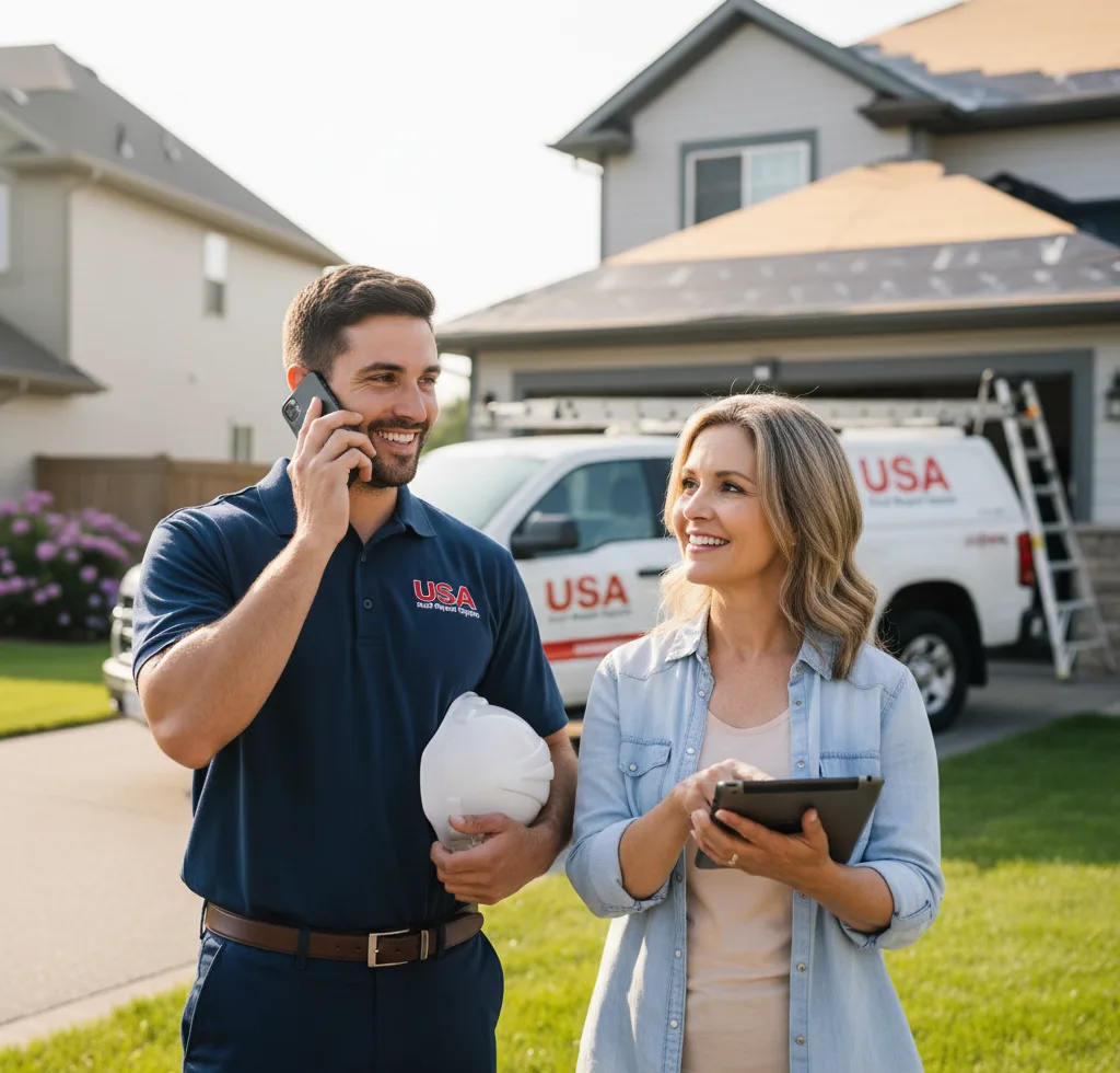 USA Roof Repair Experts customer support in Oroville
